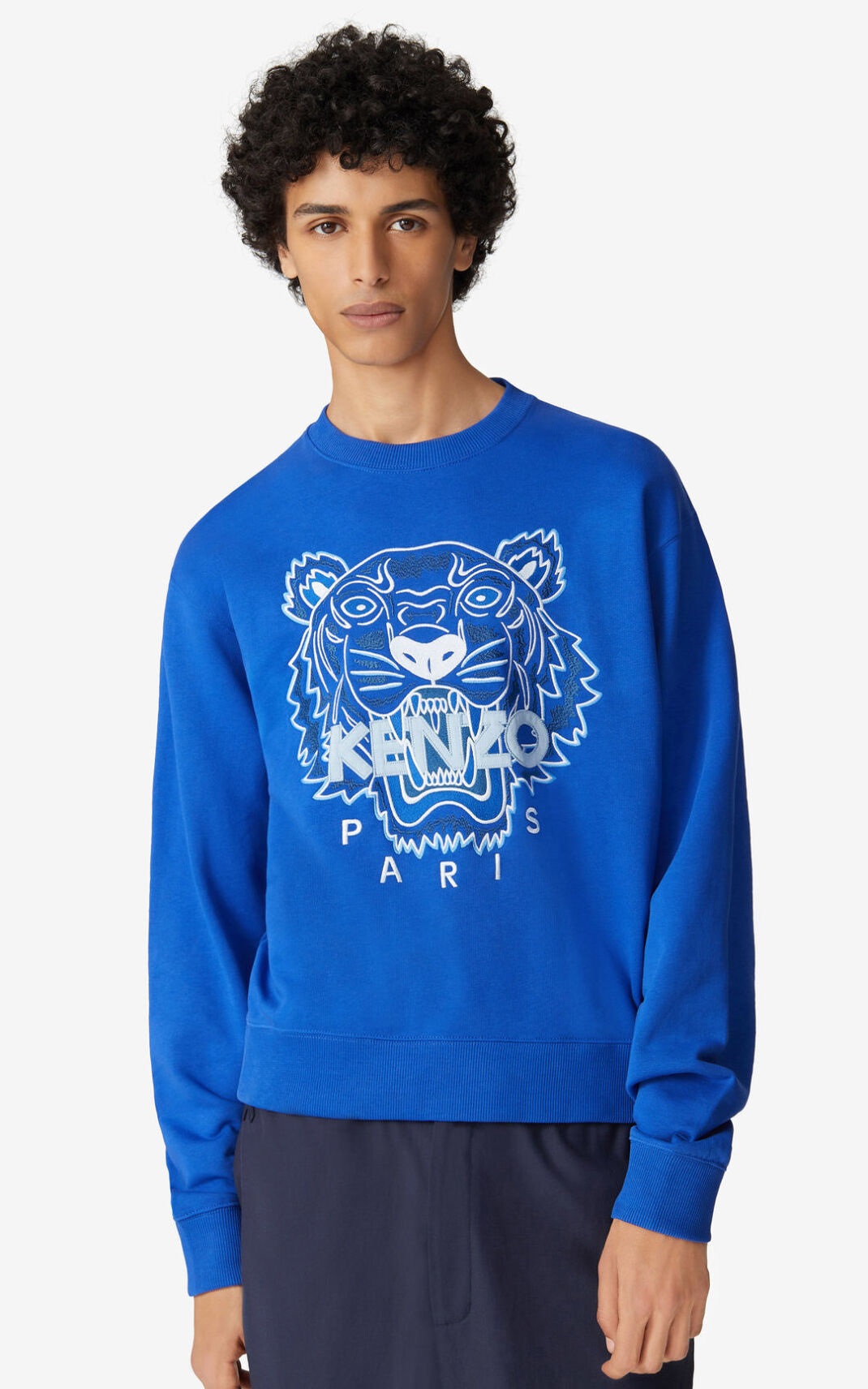 Kenzo Tiger Sweatshirt Herr | 48012-DHVB